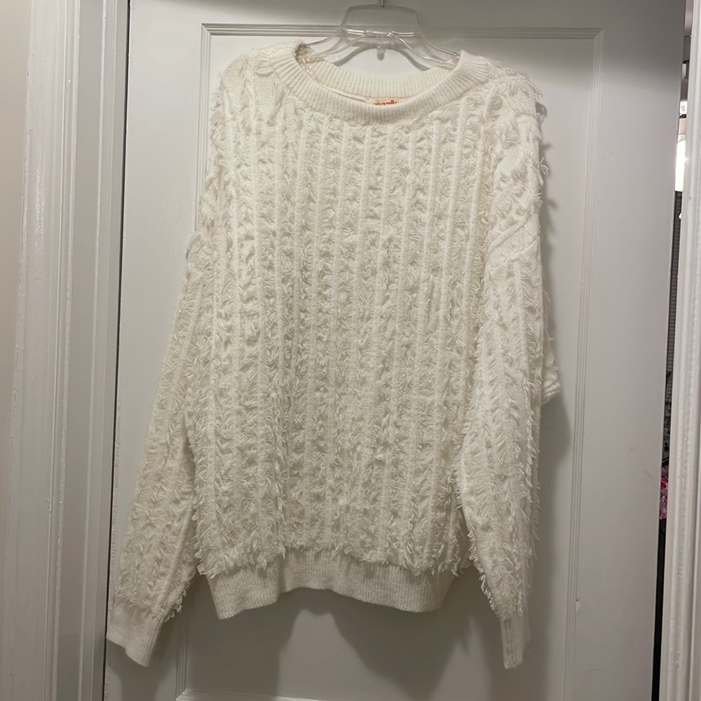 White sweater